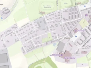 Lageplan Neubaugebiet Rosenbühl, 95030 Hof