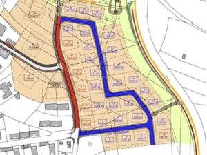 Lageplan Neubaugebiet Fichtig Süd, 95111 Rehau