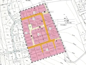Lageplan Neubaugebiet Waldsteinblick II, 95237 Weißdorf