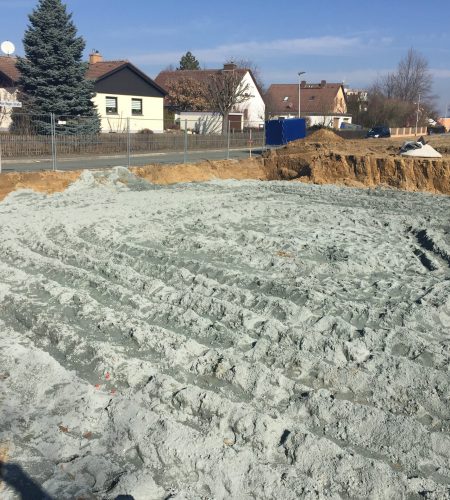 Hof Bau Vorbereitung Erdwärme Hof Hof Bau Vorbereitung Erdwärme Hof